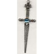 Sword w/stone necklace
