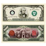 Andrew Johnson Million Dollar Bill