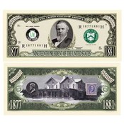 Rutherford B. Hayes Million Dollar Bill