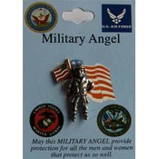 Military Angel Pins