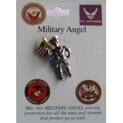 Military Angel Pins