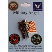 Military Angel Pins