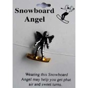 Snowboard Angel Pins