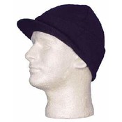 Navy Ski Hat Visor - Dozen Packed