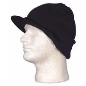 Black Ski Hat Visor - Dozen Packed