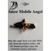 Snow Mobile Angel Pins