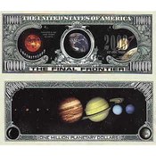 Solar System Million Dollar Bills