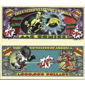 Comic Book Super Heroes - Million $ Bill