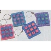 2" Tic Tac Toe Key Chains