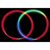 Solid 3-Colored Glow Necklaces