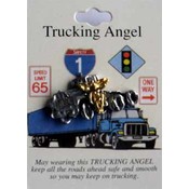 Trucking Angel Pins