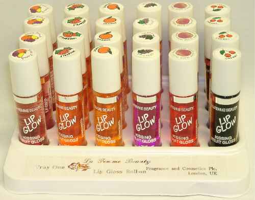 La Femme Roll-On Lip Glow Kissing Fruit Lip Gloss