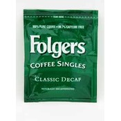 Folgers Decaf Coffee Singles