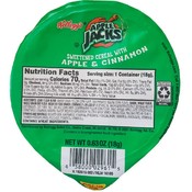 Kelloggs Apple Jacks Cereal (bowl)