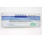 Tush Wipes Flushable Moist Wipes