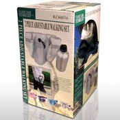 2 Piece - Adjustable Walking Set - 16  Oz
