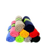 Assorted 9 Colors - 50" X 60" Fleece Blankets