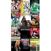 500 Assorted Animated and Live Action DVDs