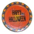 8 Count 7" Happy Halloween Web Night Plates