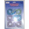 Clear Tape With Dispensers 6 Pieces Per Card