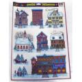 Christmas Village Window Decoration Cling