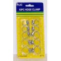 10 Piece Hose Clamps