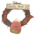 Treats Here 5 Cent - Wooded Wreath