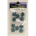 Creative Elements Mini Paper Powder Blue Roses