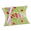 Red &amp; Lime Retro Pillow Box