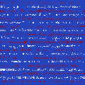 Patriotic Words 12 X 12 25Ct