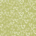 Gold Wedding Hearts 12X12 25Ct