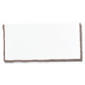 MOCHA DKL EDGE  PLACE CARD