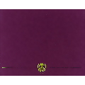 Plum  Classic Certificate Cover