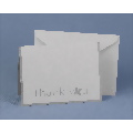 Grey Mod Thank You Cards