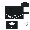 Grad Hat Folder Invitation Kit