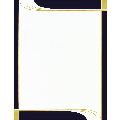 Onyx Border Letterhead