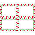 Candy Stripes 4-Up Postcard