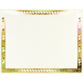 Channel Border Foil Certificate