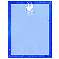 Peace Dove With Stars Letterhead