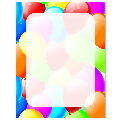 Balloon Border Lh 100pk
