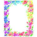 Bright Floral Letterhead