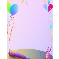 Party Celebration Letterhead