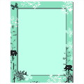 Blooming Silhouettes In Sky Letterhead