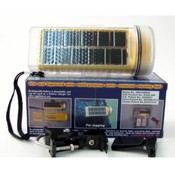 Solar Flashlight W/Detachable Battery Master Case