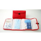 Flu Kit 35 Piece In Red Travel Bag