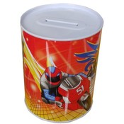 Large Red Biker Coin Bank
