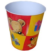 Red Mizy Wastebasket
