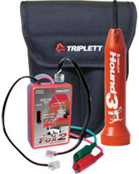 Fox 2 and Hound 3 Wire Tracing Probe Kit with Carrying Case