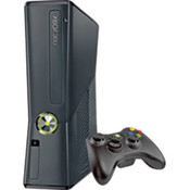  Xbox 360 Slim Gaming Console with 4GB Flash 