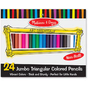 Jumbo Triangular Colored Pencils (Set of 24)(Case of 2)